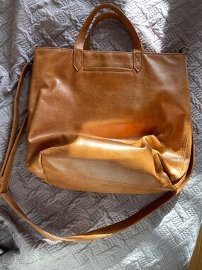 thirty-one Tan Leather-Style Everyday Tote